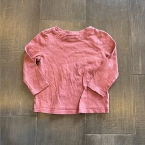 5 for $10 Old Navy Long-Sleeve Kids Tee in Rose Pink